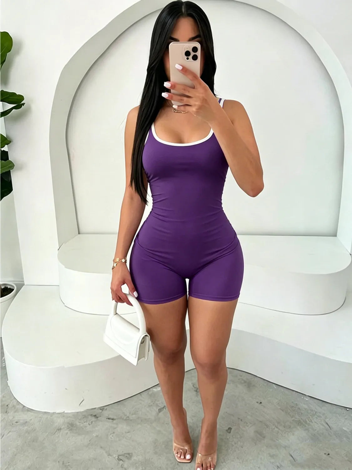 SLEEVELESS ROMPER