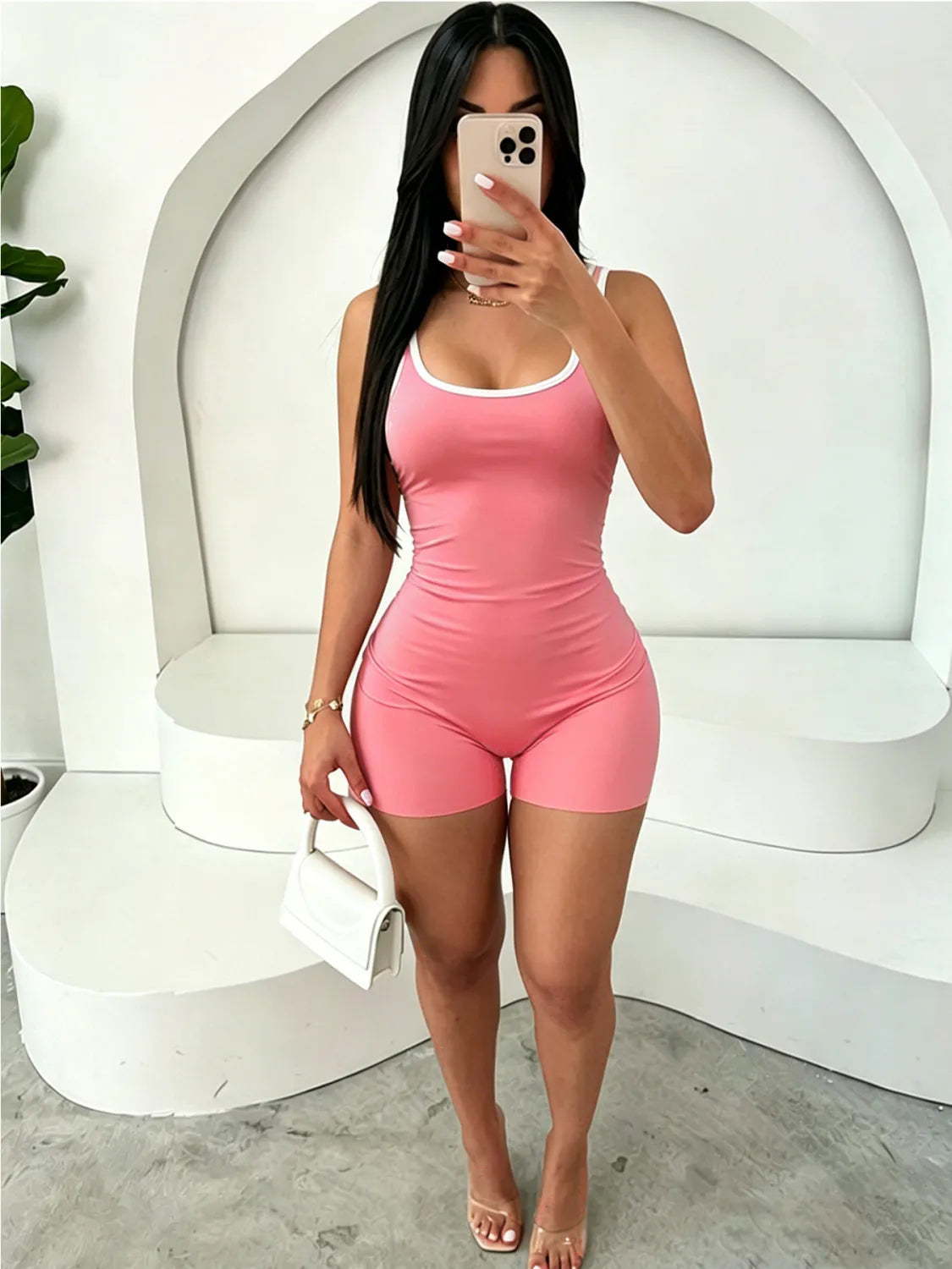 SLEEVELESS ROMPER