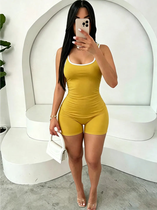 SLEEVELESS ROMPER